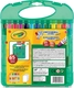 CRAYOLA портативний набір для малювання в кейсі з міні-фломастерами (washable) та папером 04-5227