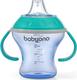 BabyOno поилка-непроливайка с мягким носиком "Natural nursing" 180 мл Мятный 1456/01bo