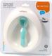 BabyOno мисочка с присоской и ложечкой Мятный 1077/03bo