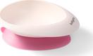 BabyOno мисочка с присоской и ложечкой Розовый 1077/02bo
