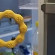 BabyOno прорізувач для зубів силіконовий "Кільце" Желтый 825/01bo
