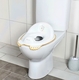 Tega туалетне сидіння Royal з протиковзкими резинками Royal (бело-золотой) RL-002-103-Z
