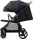 Kinderkraft прогулочная коляска Grande Plus Black (KSGRAN00BLK0000) KSGRAN00BLK0000