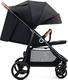 Kinderkraft прогулочная коляска Grande Plus Black (KSGRAN00BLK0000) KSGRAN00BLK0000