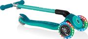 Globber самокат Primo Foldable Plus Lights зеленый 439-107