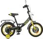 PROF1 велосипед детский 2-х кол 12 дюймов Y1243 Original boy black/yellow 25428ber