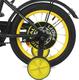 PROF1 велосипед детский 2-х кол 12 дюймов Y1243 Original boy black/yellow 25428ber