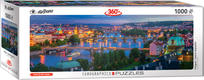 Eurographics пазл 1000 элементов панорамный Прага, Чехия 6010-5372