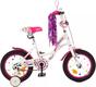 Prof1 велосипед дитячий 2-х кол 14д Bloom Y1425 white/crimson 22792ber