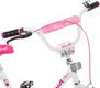 Prof1 велосипед детский 2-х кол 16д Flower Y1685 white/pink 22826ber