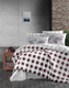 First Choice КПБ de luxe ранфорс кольоровий євро edmon dark red m017474