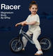 Qplay беговел детский Racer с надувными колесами Grey B-300Grey