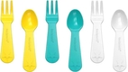 MONTII набор приборов: ложка и вилка (6 ед.) желтый FORK&SPOON SET YELLOW