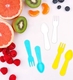 MONTII набор приборов: ложка и вилка (6 ед.) желтый FORK&SPOON SET YELLOW