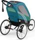Cybex коляска для спорта Zeno Sport Maliblue на черном шасси с черными деталями 521600089bbg