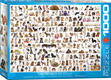 Eurographics пазл Фауна 1000 элементов Мир собак 6000-0581