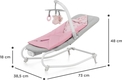 Kinderkraft шезлонг-гойдалка Felio 2 Peony Rose KBFELI20PNK0000