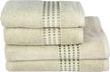 Maisonette рушник махровий Classy 50х100 460 г/м2 Бежевый 14437bt