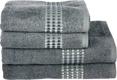 Maisonette полотенце махровое Classy 70х140 460 г/м2 Антрацит 14536bt