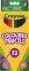 Crayola набор карандашей 12 шт (1) 256245.024