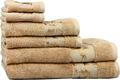 Maisonette рушник махровий Bamboo 76х152 500 г/м2 Бежевый 20735bt