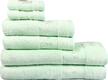 Maisonette рушник махровий Bamboo 76х152 500 г/м2 Мятный 20797bt