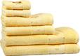 Maisonette рушник махровий Bamboo 76х152 500 г/м2 Желтый 20940bt