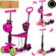 iTrike самокат 5в1 Maxi JR 3-026-C  3-026-C-P (pink) 25532ber