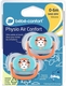 Bebe Confort пустышка силиконовая Physio Air Dummy Traveller 2 шт. 0/6 месяцев синяя и оранжевая 3104201770