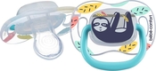 Bebe Confort пустышка силиконовая с поворотной базой Phospho 2 шт. 6/36 месяцев Lazy Sloth 3104202090