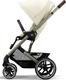 Cybex коляска прогулянкова Balios S Lux TPE з бампером Seashell Beige 522002565bbg