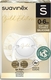 Suavinex пустушка фізіологічна 0-6 місяців "Gold Edition" белая 307857bbg
