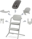 Cybex стул для кормления Lemo 4в1 Suede Grey 521003215bbg