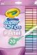 CRAYOLA набор фломастеров Supertips washable пастельные цвета 20 шт. 58-7517