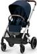 Cybex прогулочная коляска Balios S Lux с бампером 2023 Ocean Blue 522003755bbg