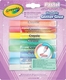 Crayola декоративний липкий 3д маркер, пастельні кольори з блискітками Washable 8 шт. 69-3524