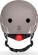Scoot&Ride шлем защитный детский с фонариком (XXS/XS) коричневый SR-181206-BROWNLINES