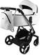 ibebe универсальная коляска 2 в 1 istop 32 (White eco) Chrome ib-is-32