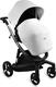 ibebe универсальная коляска 2 в 1 istop 32 (White eco) Chrome ib-is-32
