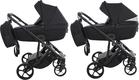 Junama универсальная коляска 2в1 Termo V3 Black 06 JT-BL-06