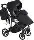 Junama универсальная коляска 2в1 Termo V3 Black 06 JT-BL-06