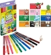 CRAYOLA набір фломастерів Silly Scents, тонка лінія (washable) з ароматом, 10 шт 58-5071G