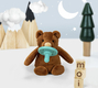 MinikOiOi пустушка силіконова з м'якою іграшкою Sleep Buddy 0+ Moi 101010008
