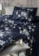 First Choice КПБ сатин люкс євро arya navy blue m018331