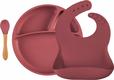 MinikOiOi набор для кормления силиконовый BLW Set II Velvet Rose 101070018