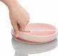 MinikOiOi тарелка секционная на присоске силиконовая Portions Pinky Pink 101050002