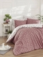 First Choice КПБ de luxe ранфорс кольоровий євро light gulkurusu (rose) m016424