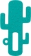 MinikOiOi прорезыватель для зубов силиконовый Cactus Aqua Green 101090001