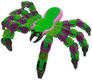 Zing игрушка Klixx Creaturez-Fidget Паук зелено-фиолетовый KX100_A