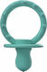 MinikOiOi пустушка силіконова 100% Basics Gumy 3 м+ Aqua Green 101220001